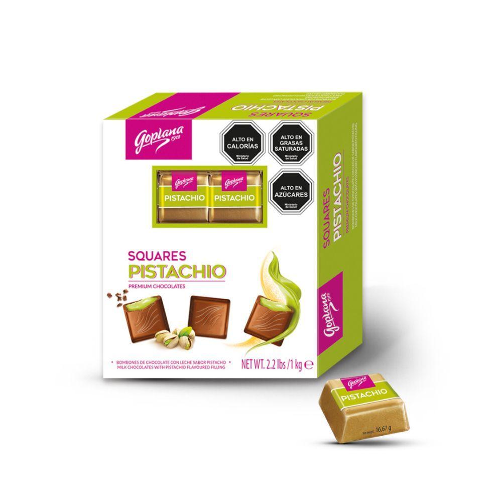 Pack 4 cajas bombones Goplana 1kg Pist+café+Almen+Choco-2