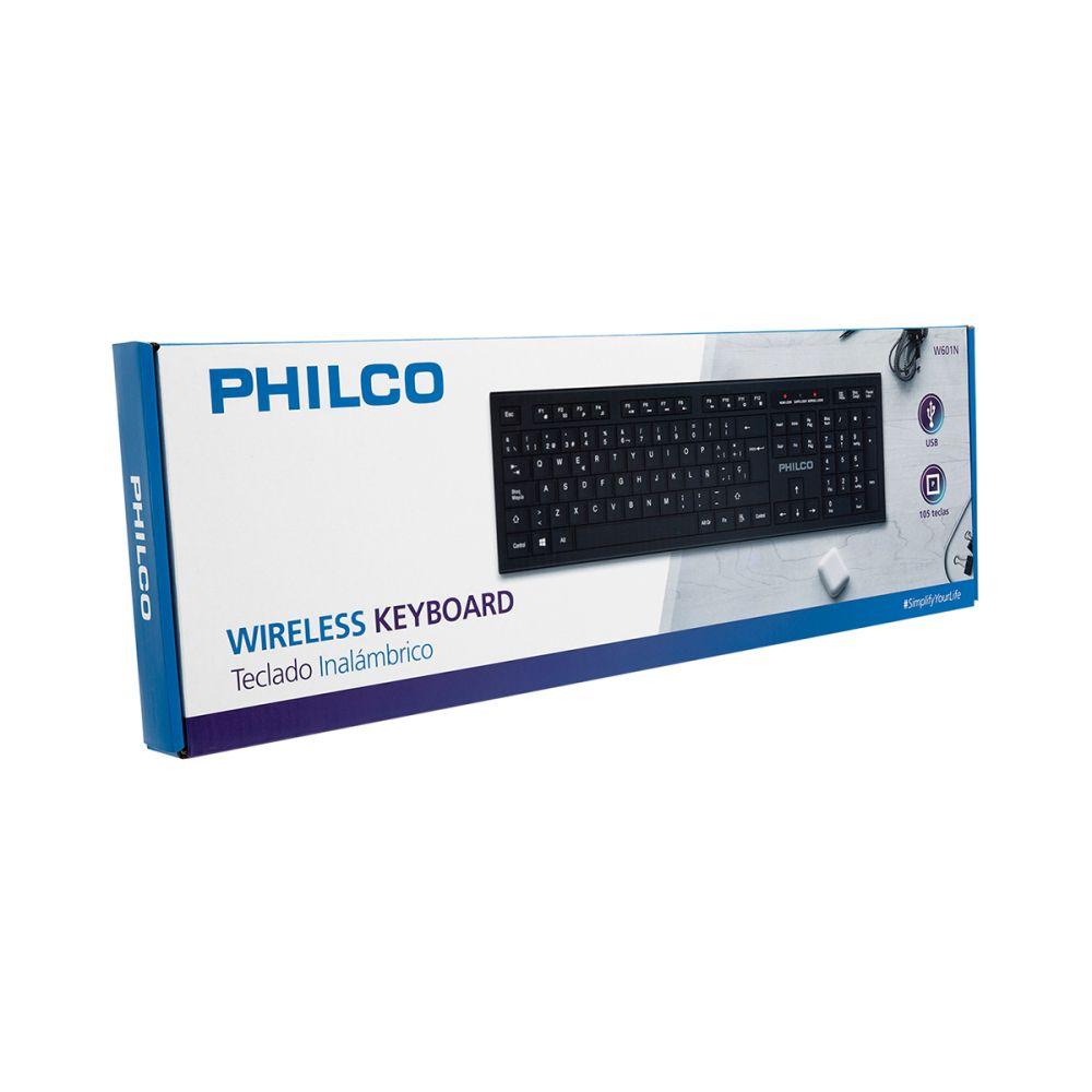 Philco Teclado Inalámbrico W601N-3
