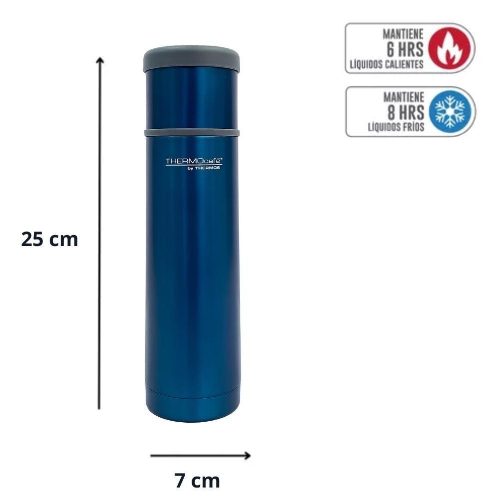 Termo Líquido Thermos Acero Inoxidable 500ml Azul-1