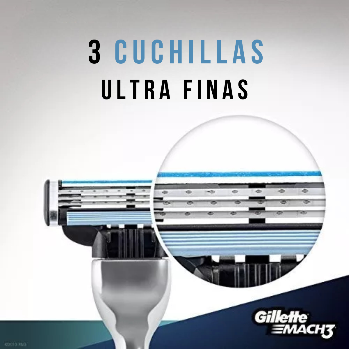 Pack 10 Repuestos Gillette Mach3-3
