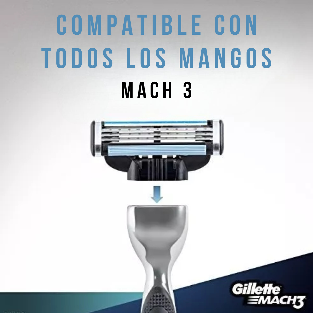 Pack 10 Repuestos Gillette Mach3-4