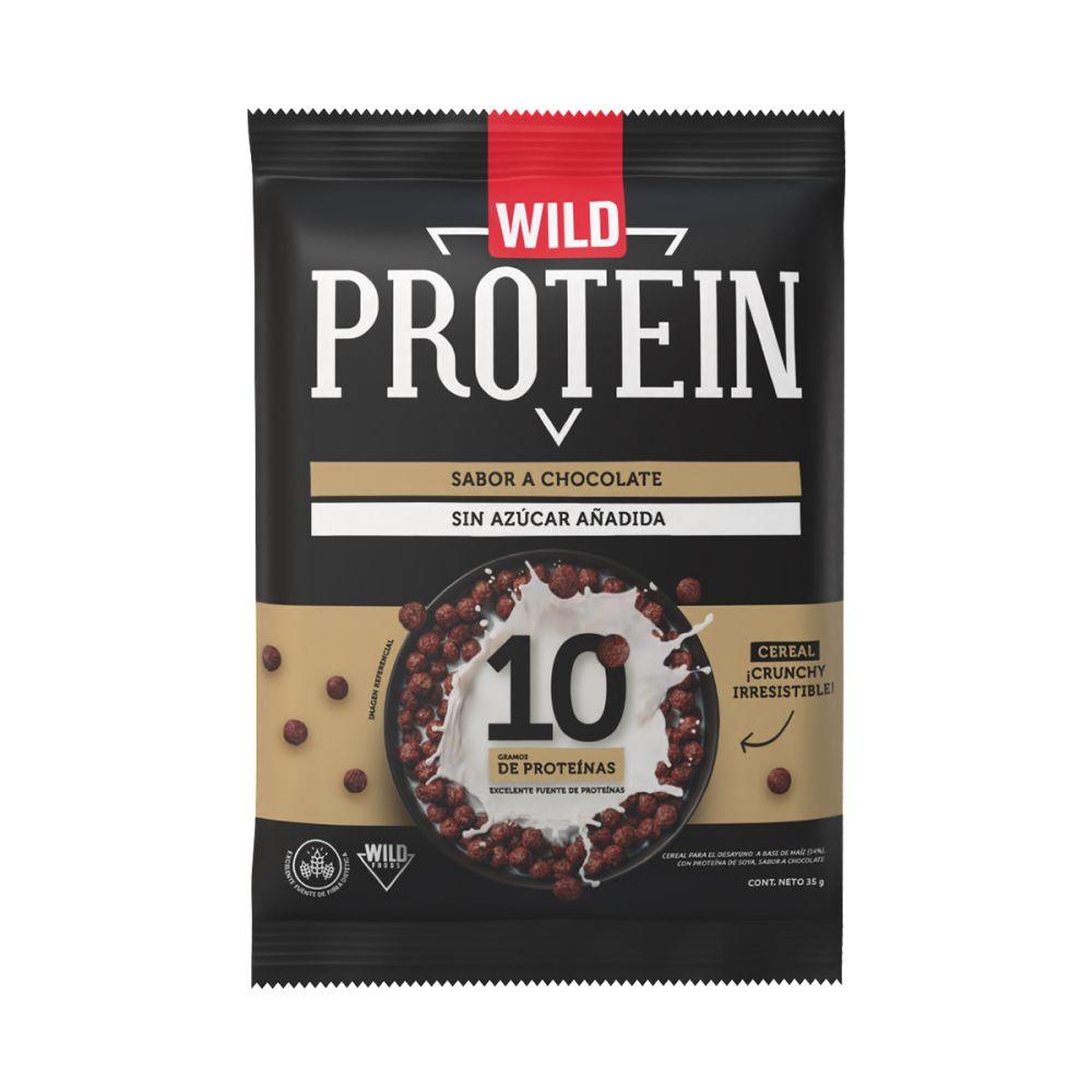 Cereal Wild Protein Chocolate 24 Uds x35 Grs-0