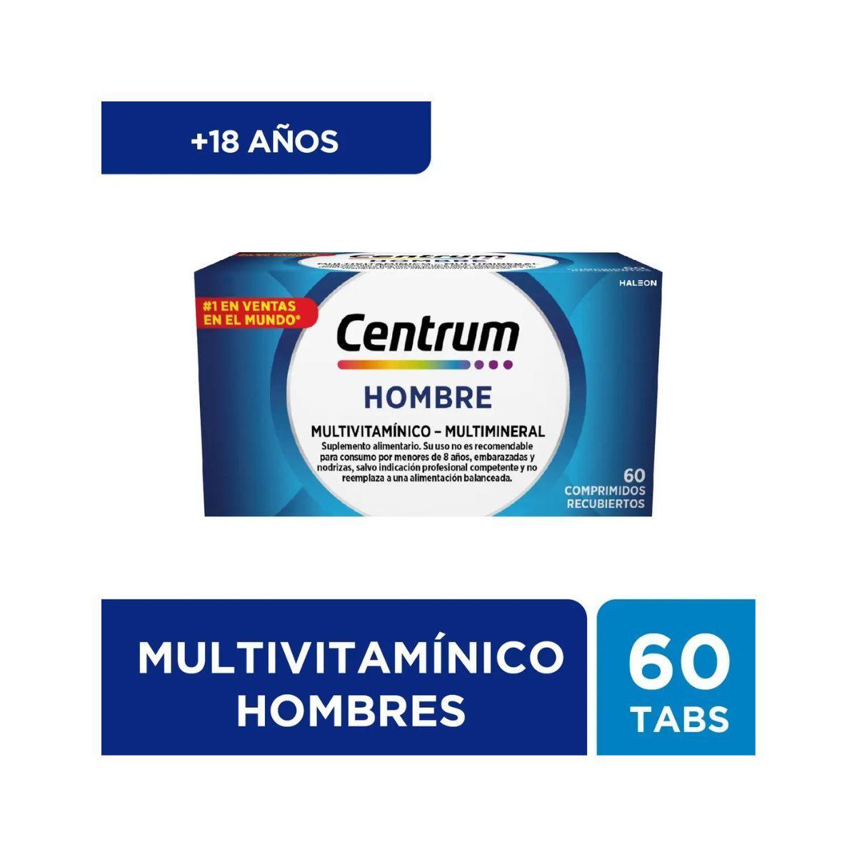 Multivitamínico Centrum Hombre 60 Tabletas-1