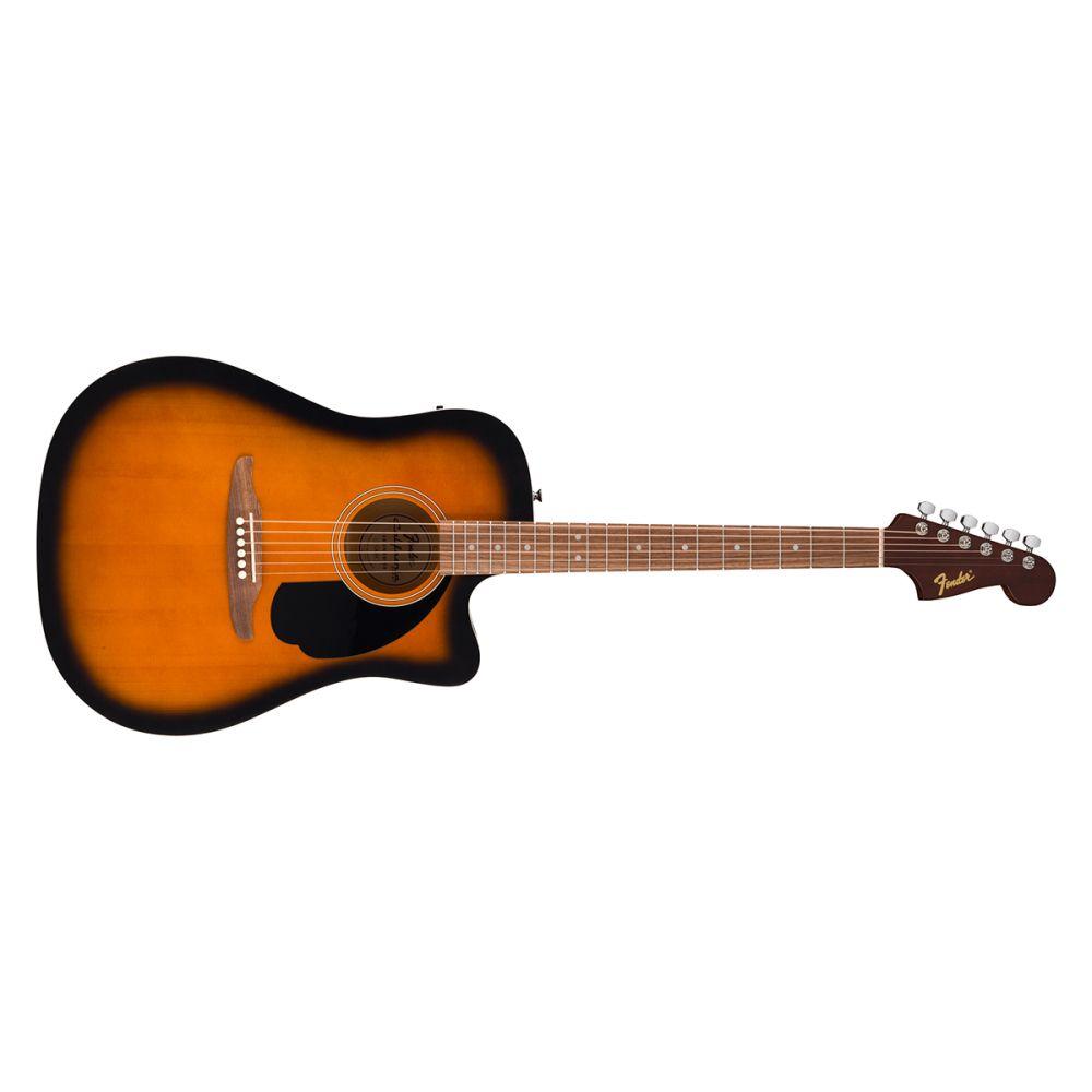Guitarra Acústica Fender California Debut CE Sunburst-0