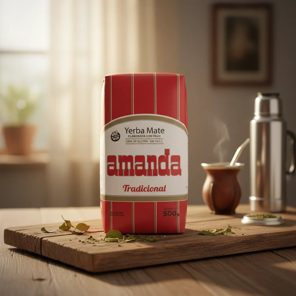 Pack 10 Yerba Mate Amanda Tradicional 500gr-4