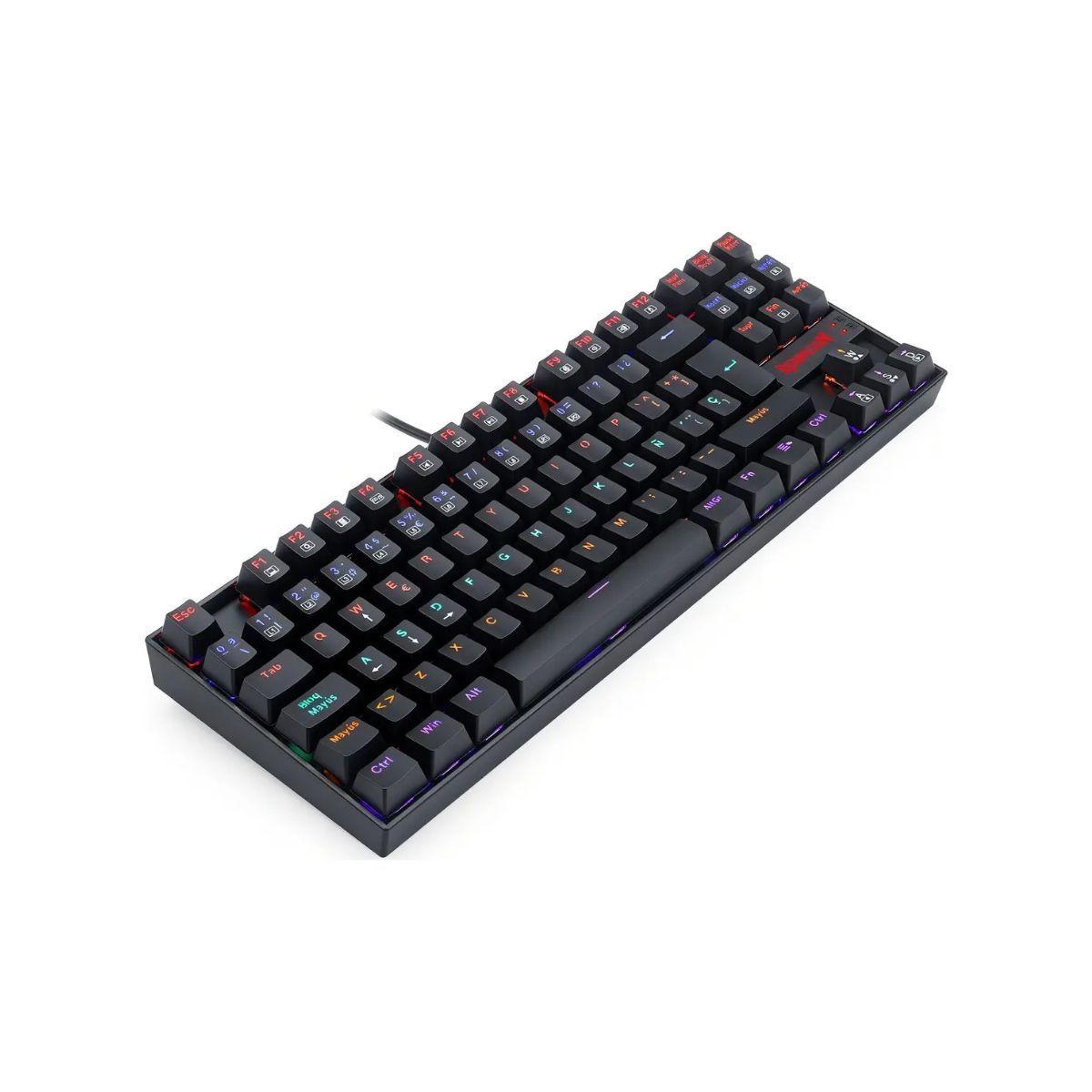 Teclado Redragon Kumara Rainbow K552-kr-sp Negro Español-3