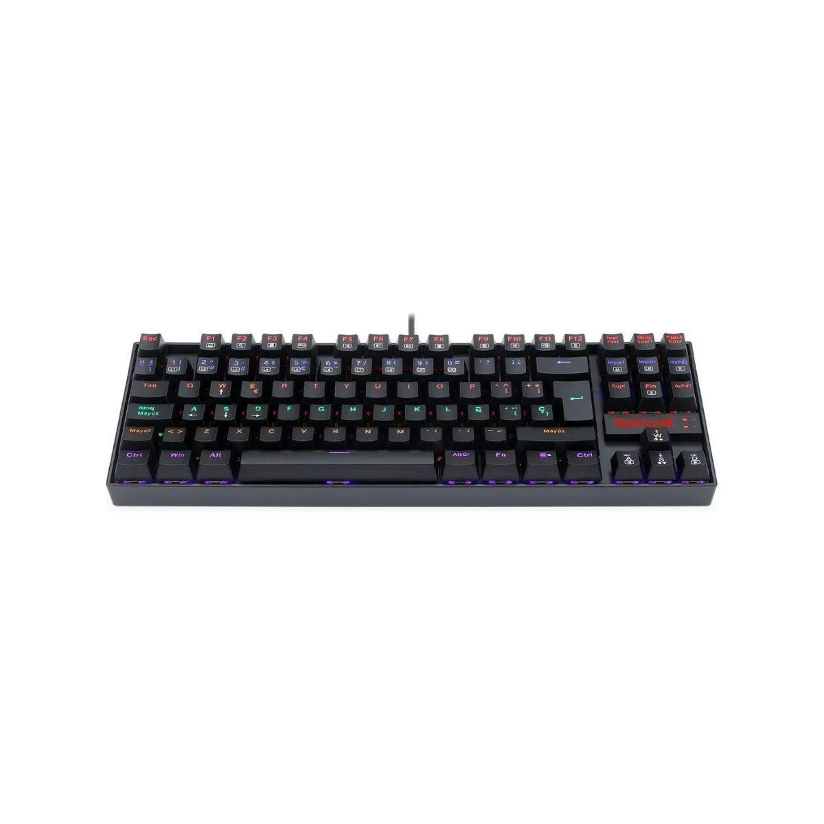Teclado Redragon Kumara Rainbow K552-kr-sp Negro Español-4