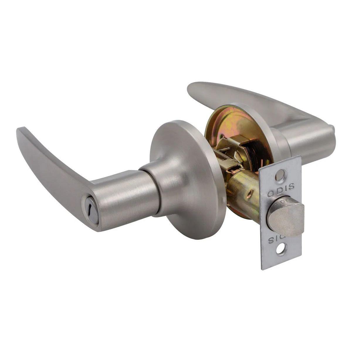 Odis Cerradura Tubular Con Manilla 203 Baño Níquel-2