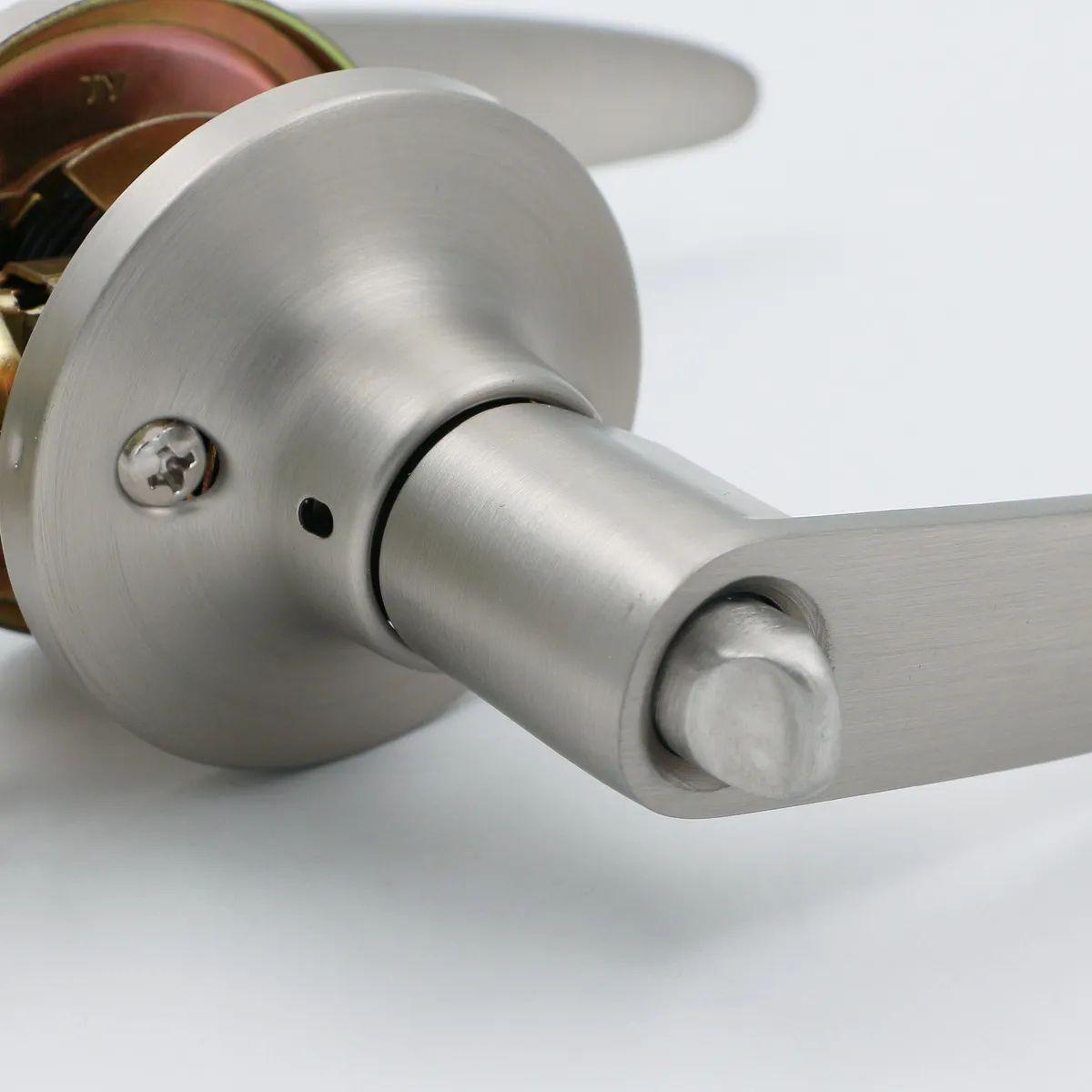 Odis Cerradura Tubular Con Manilla 203 Baño Níquel-3