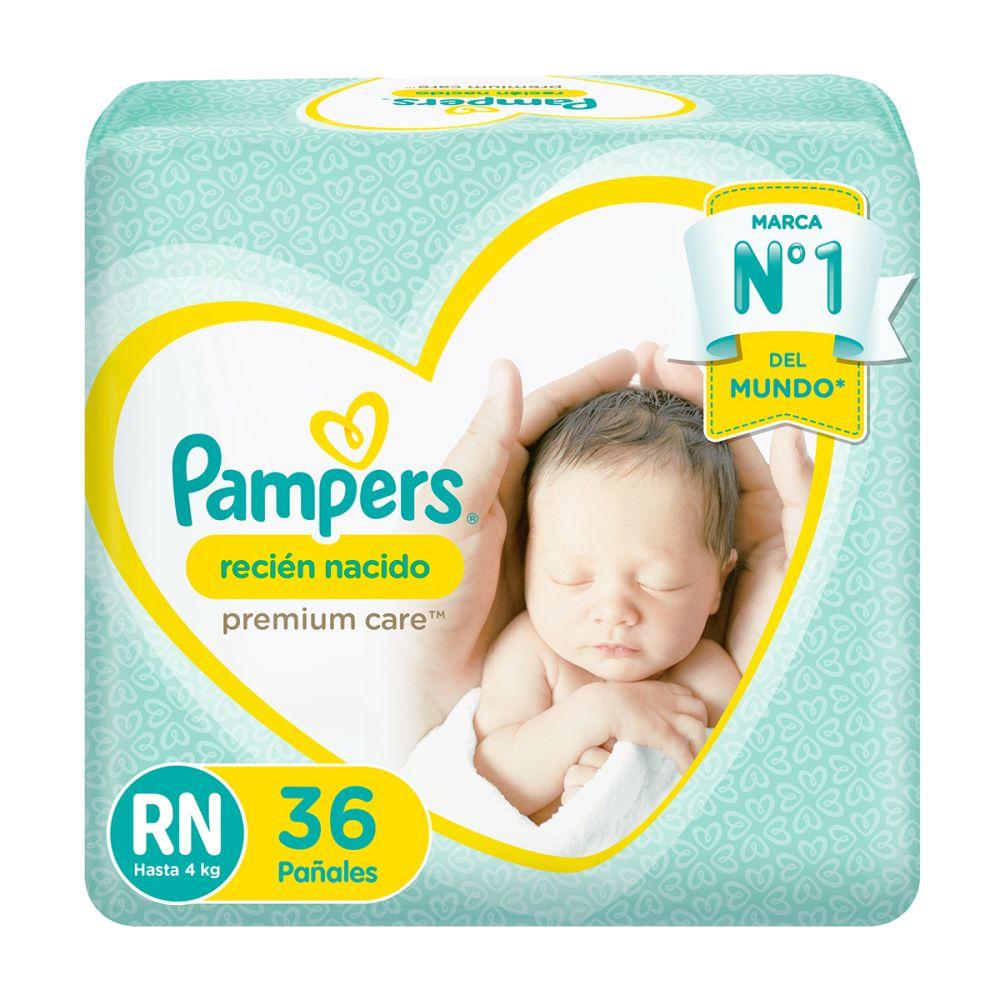 Pampers Pañal  Recien Nacido x36 Uds-0