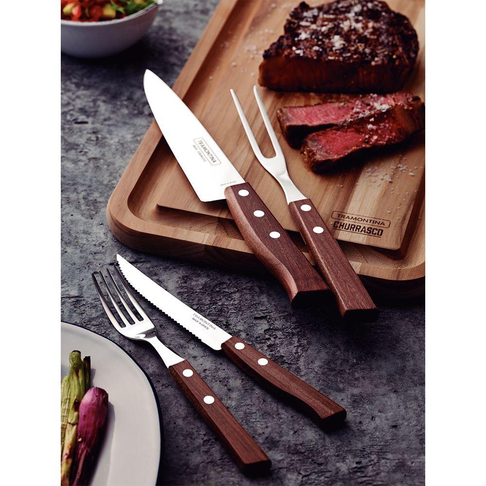 Juego Para Asados Tramontina Churrasco Set 14 Piezas-3