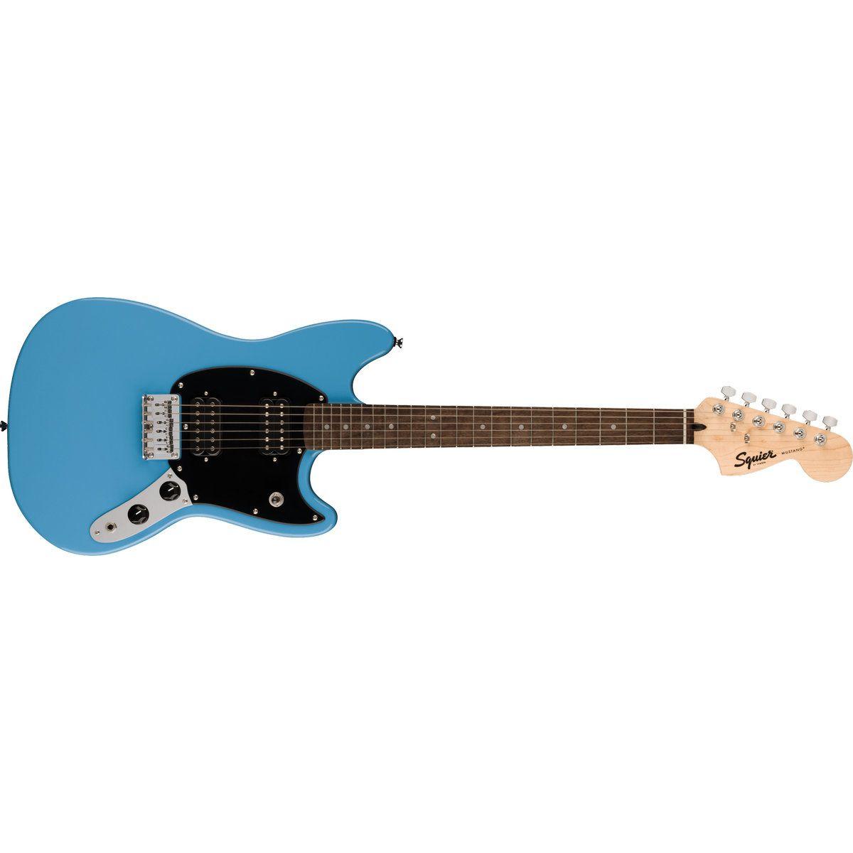 Squier Mustang エレキギター ブルー Guitarra Eléctrica Sonic Mustang HH Squier Blue Squier | Paris.cl