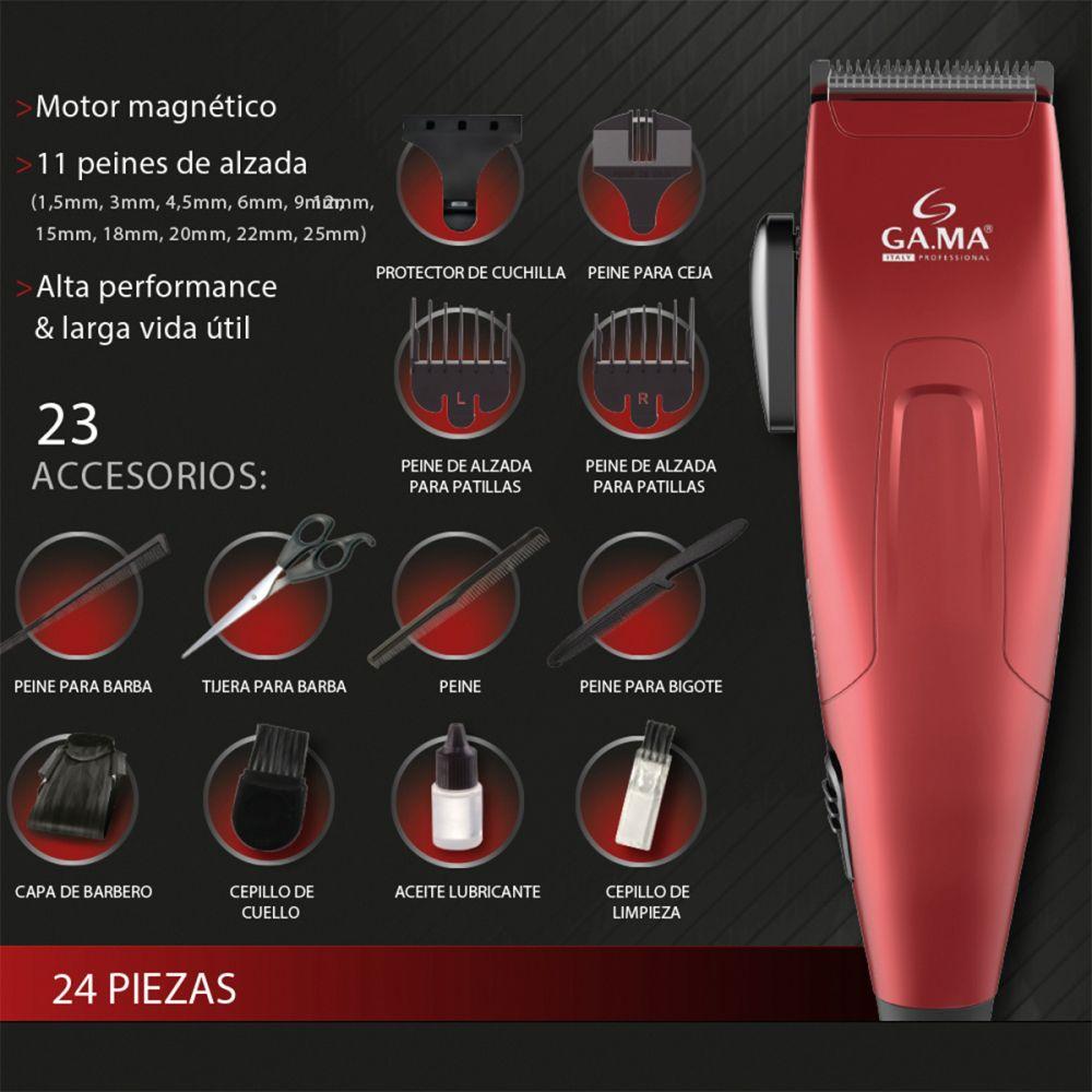 Gama Corta Pelo M GM562 24 Piezas 220-4
