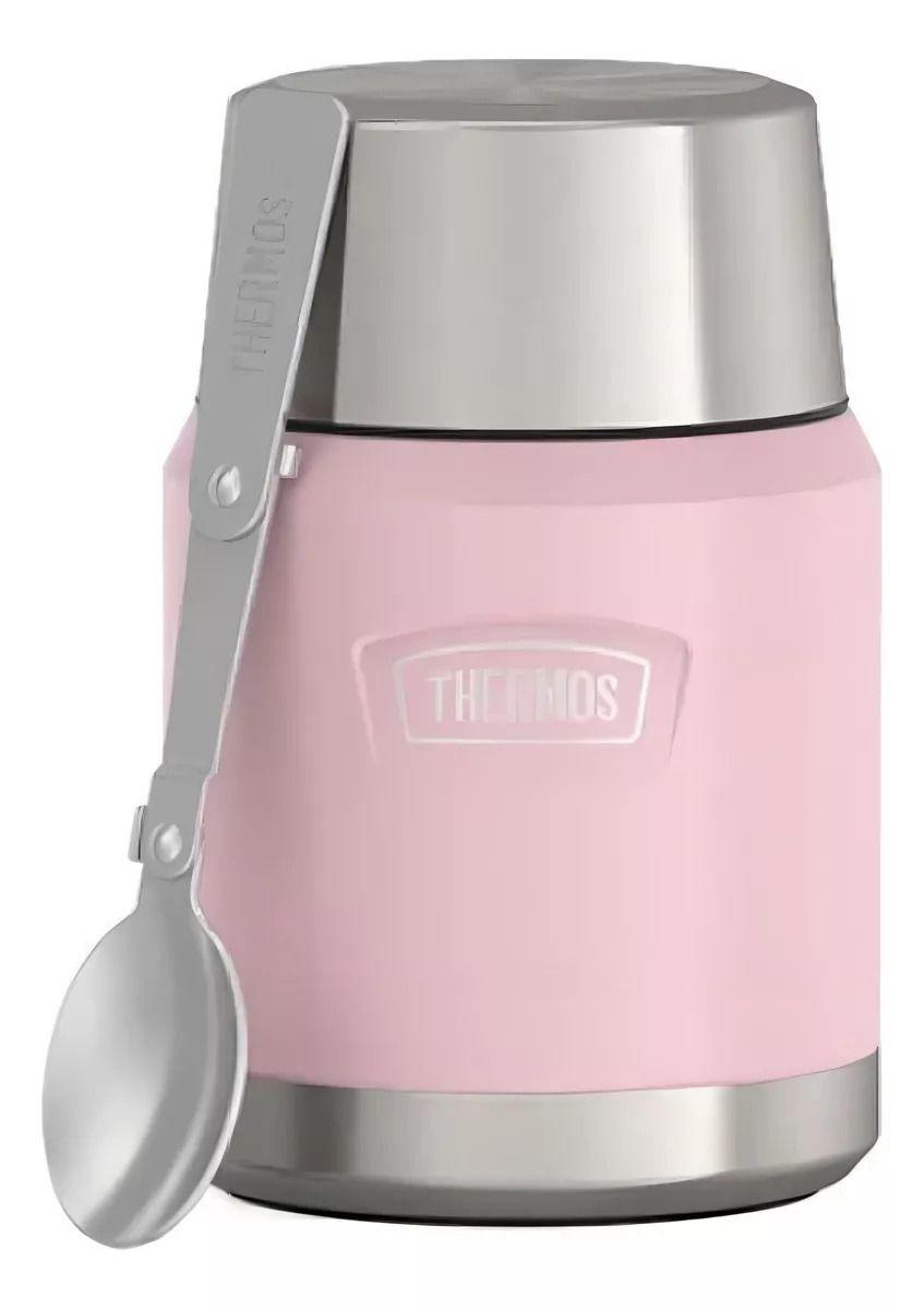 Thermos Termo Comida Icon 470ml Acero Inoxidable Pink-1