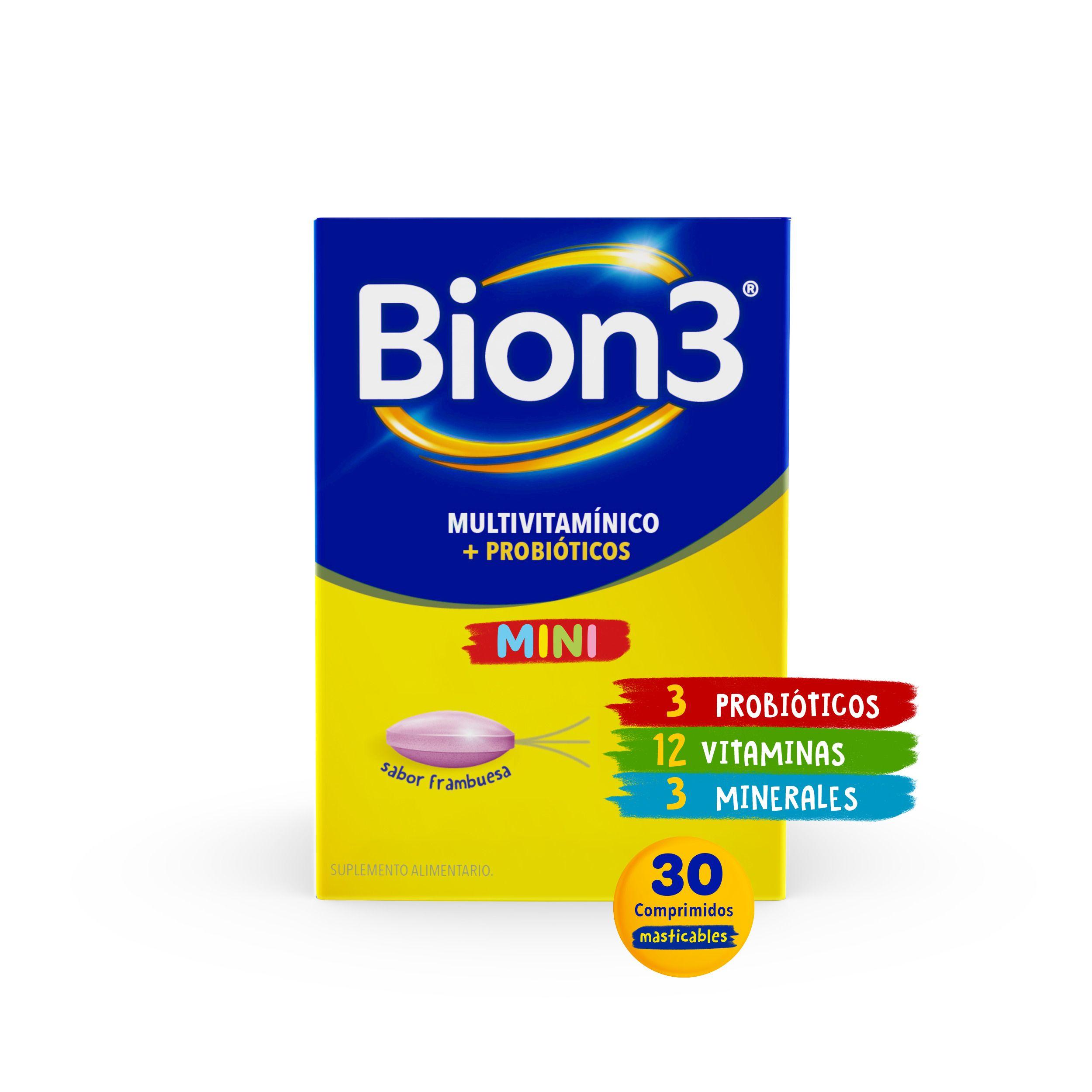 Bion 3 Mini 30 Comprimidos Masticables-0