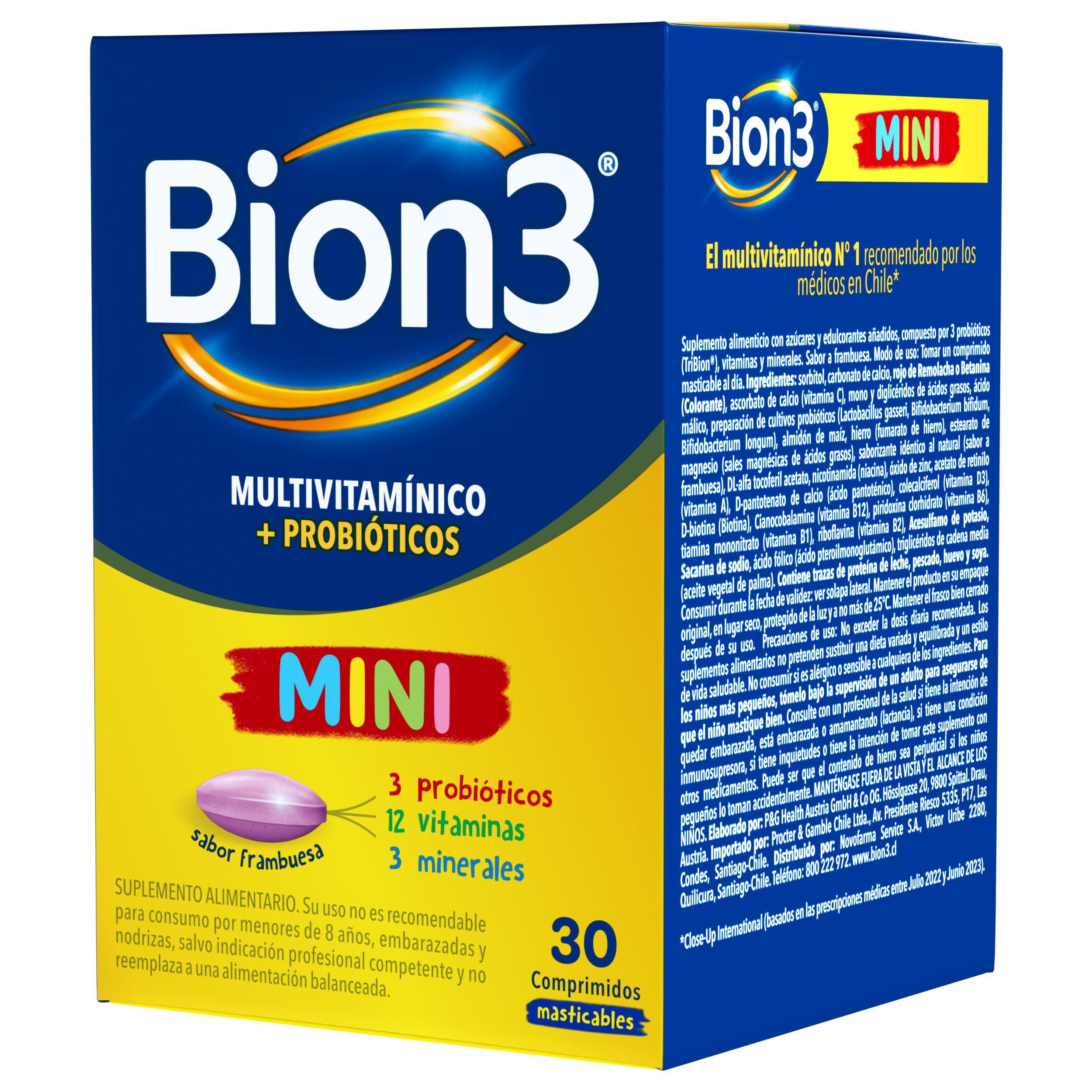 Bion 3 Mini 30 Comprimidos Masticables-1