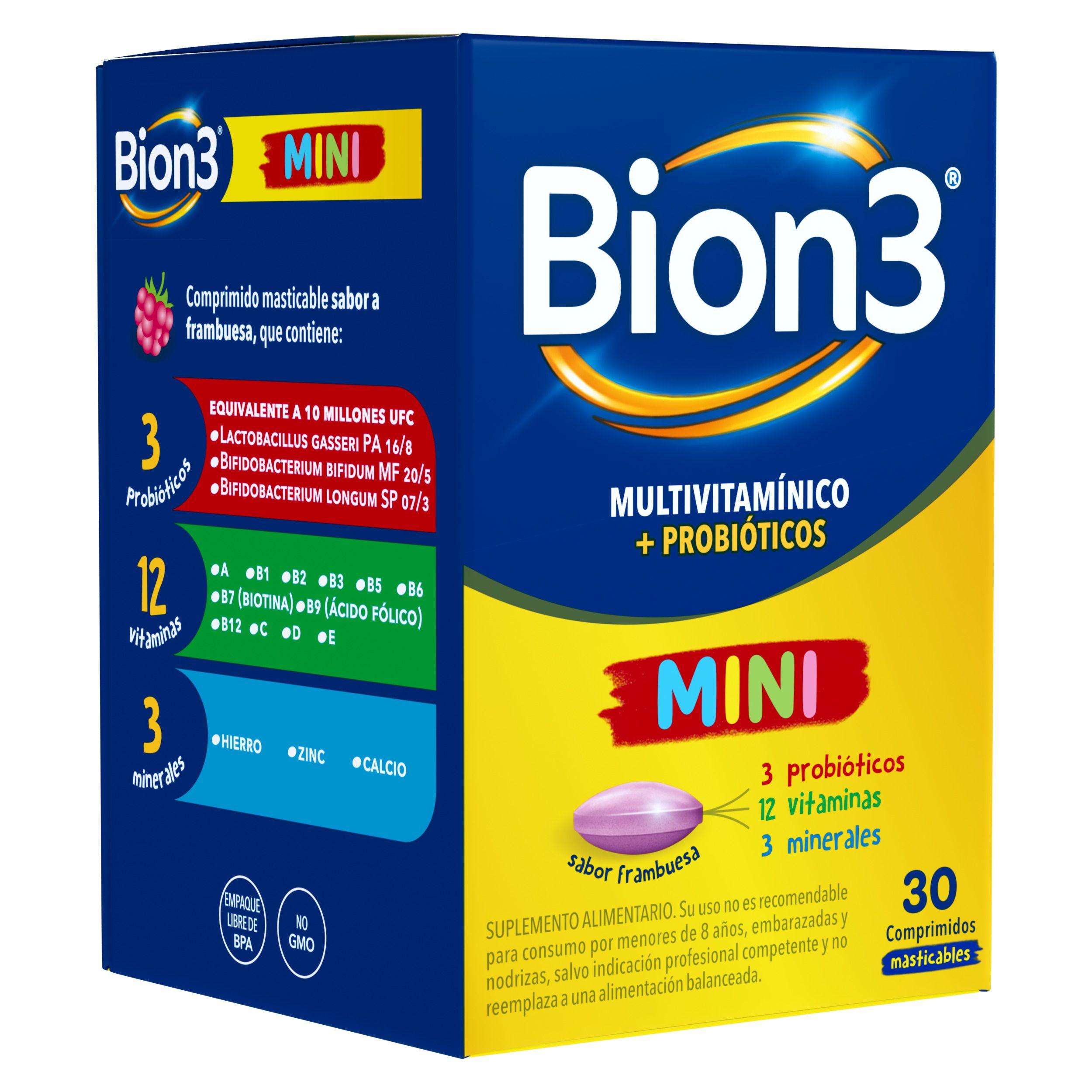 Bion 3 Mini 30 Comprimidos Masticables-2