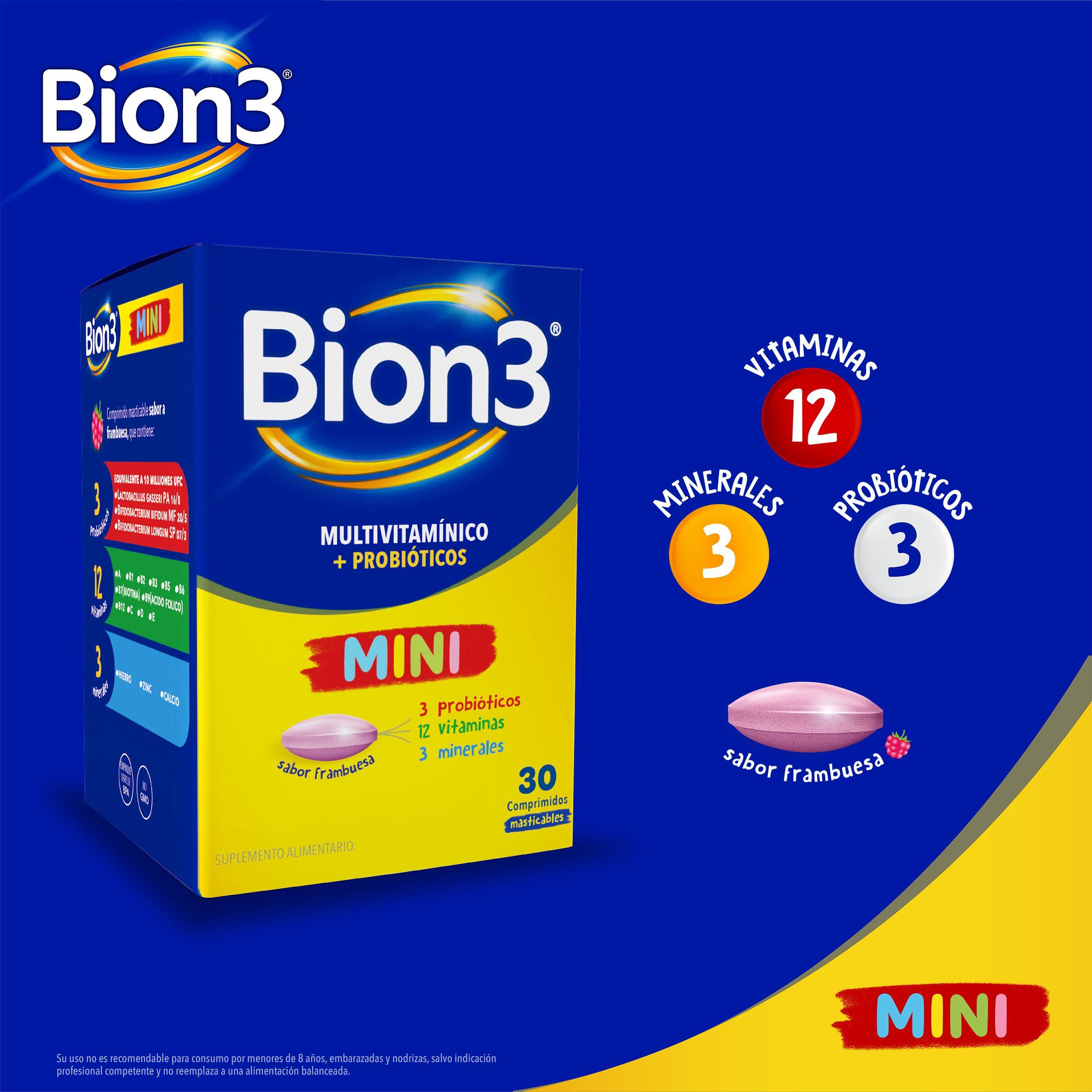 Bion 3 Mini 30 Comprimidos Masticables-3