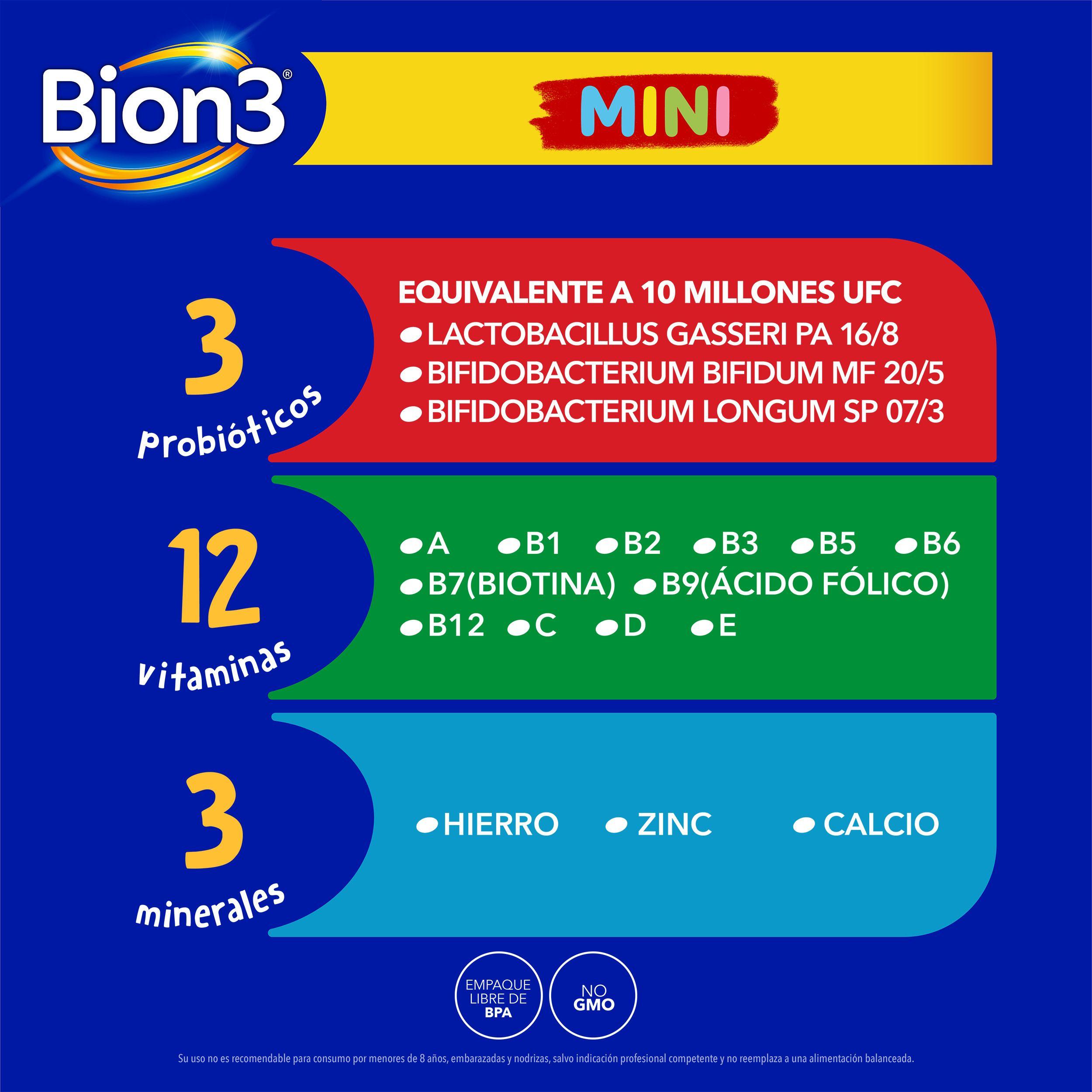 Bion 3 Mini 30 Comprimidos Masticables-4
