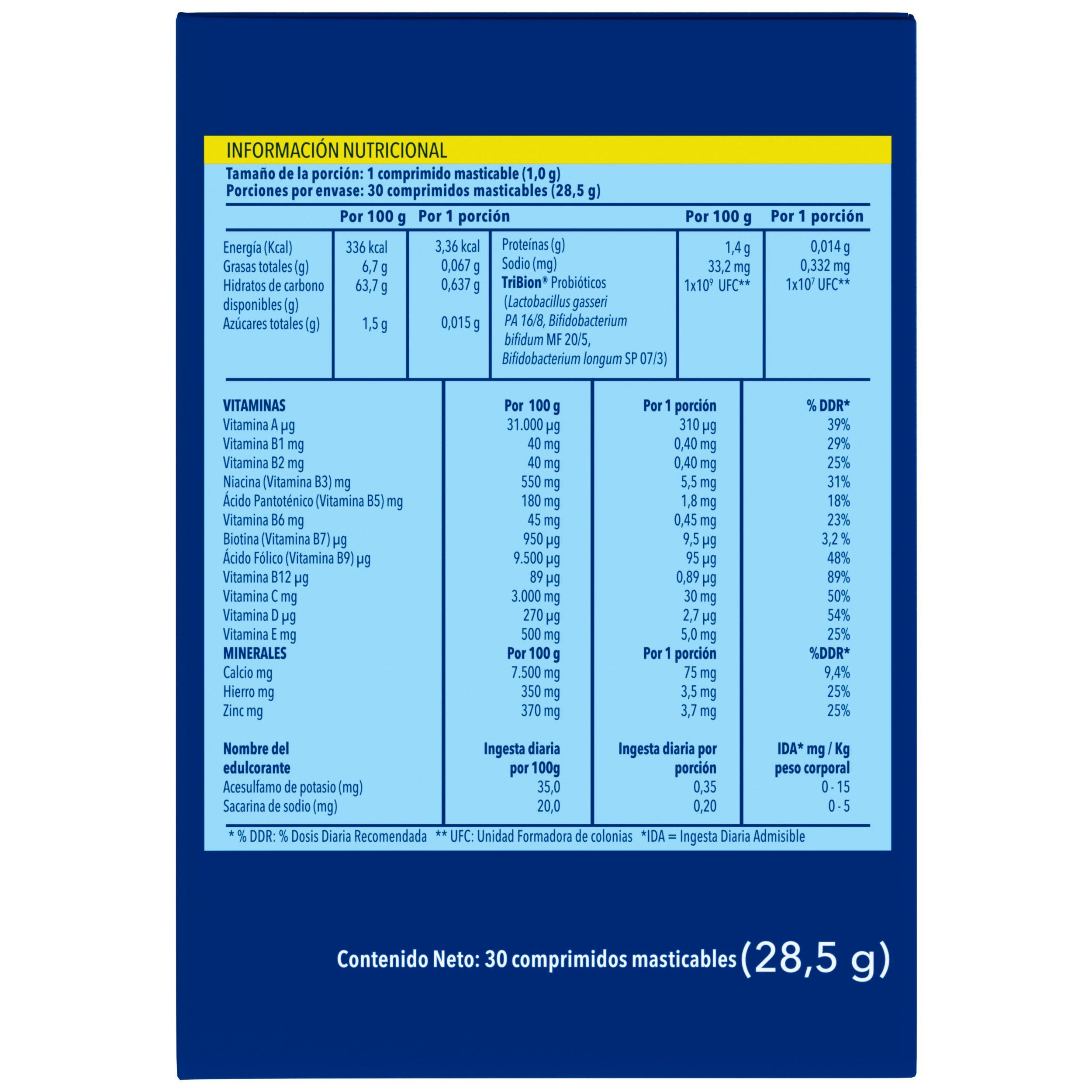 Bion 3 Mini 30 Comprimidos Masticables-9