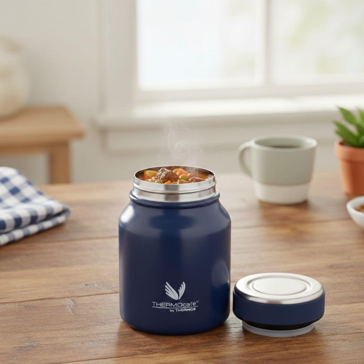 Termo De Comida Acero Inoxidable Jam Navy 500ml Thermos-4