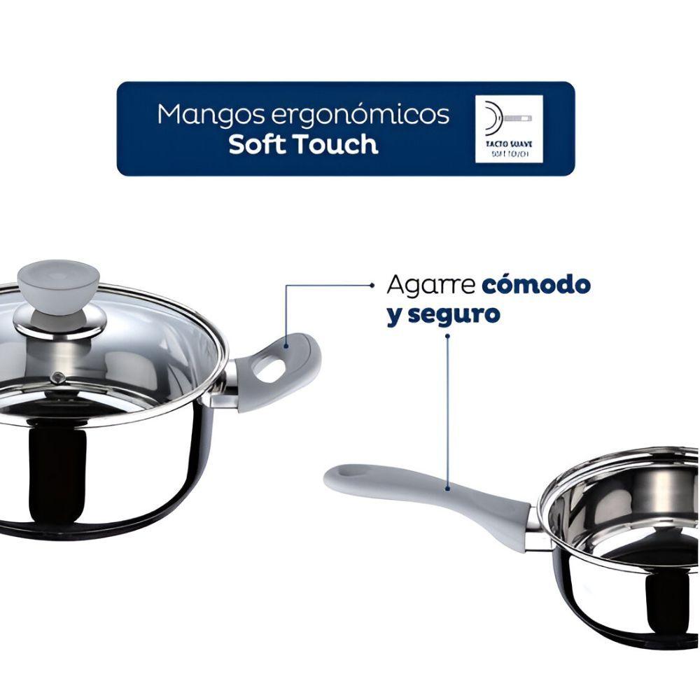 Batería De Cocina Alexia 5 piezas San Ignacio By Bergner-8