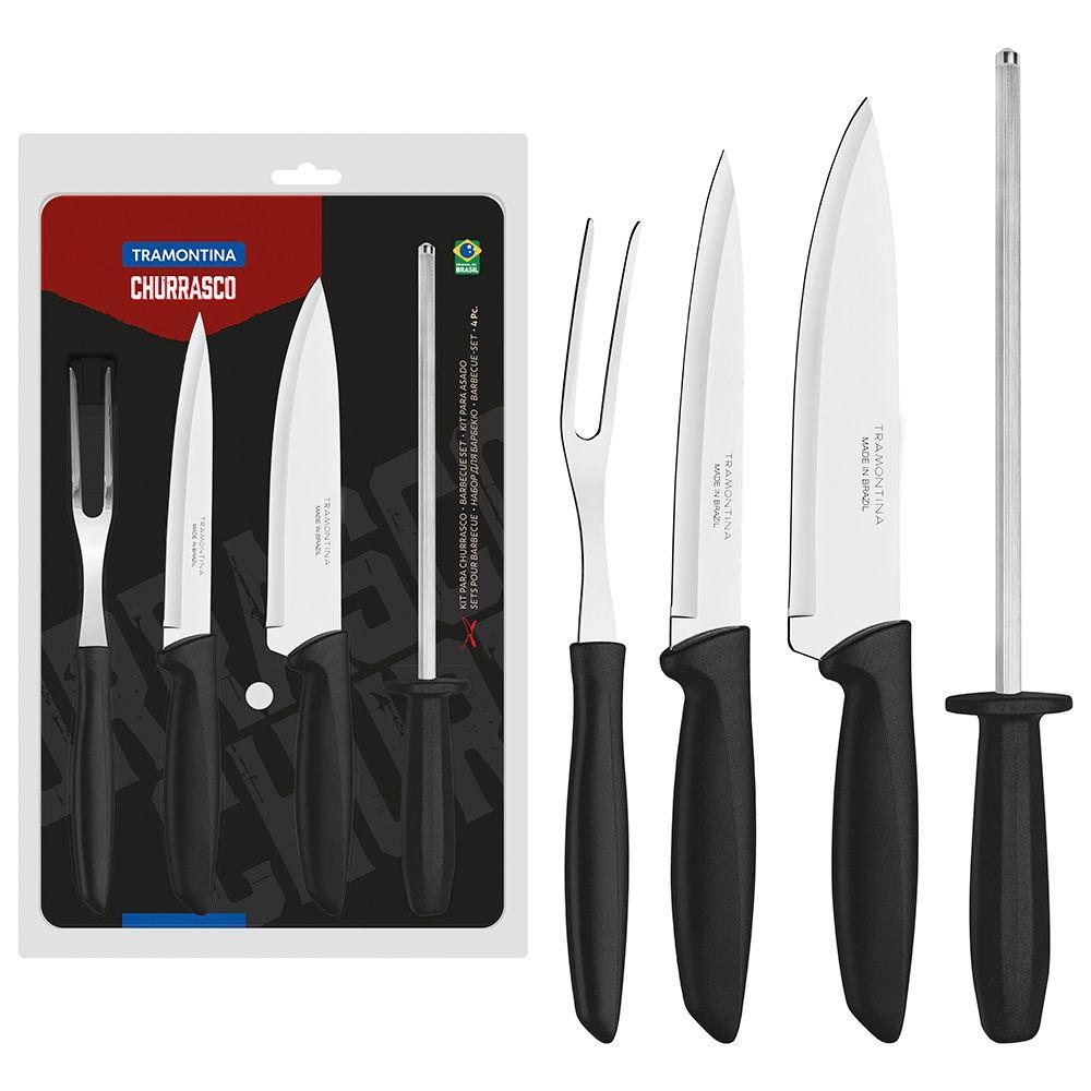 Juego Para Asado Tramontina Plenus Set 4 Piezas-0