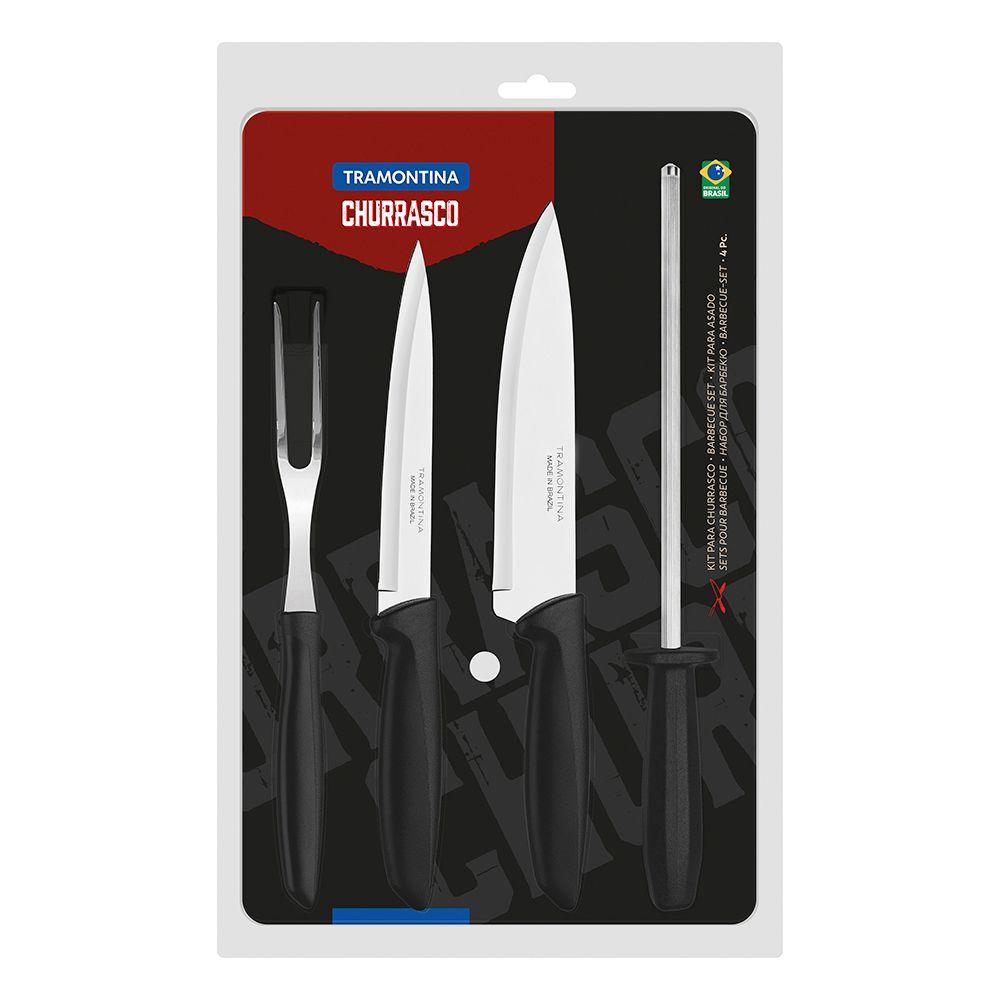 Juego Para Asado Tramontina Plenus Set 4 Piezas-1