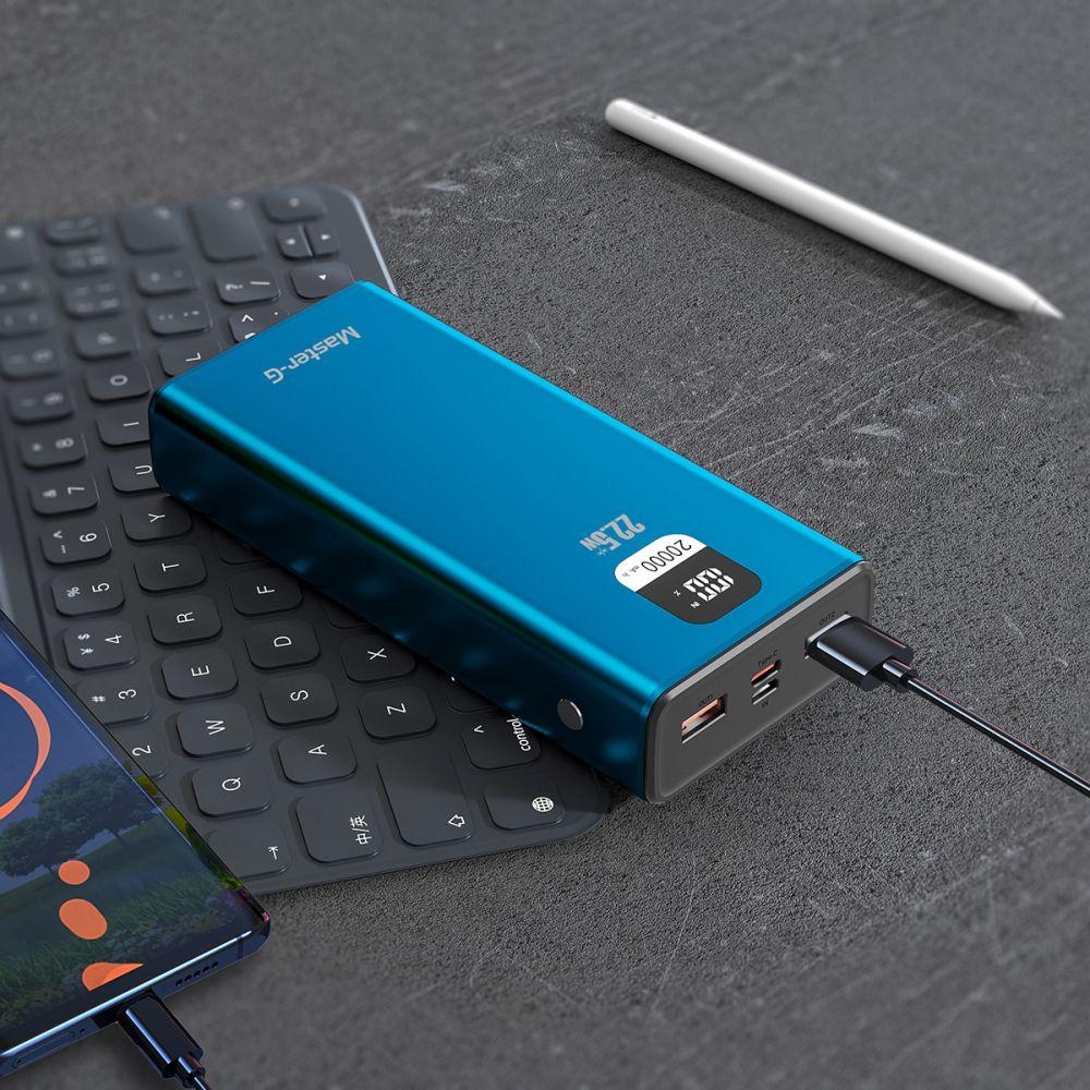Master-G Batería Externa Power Bank 20.000 Mah-4