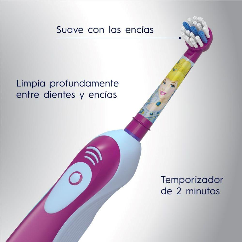 Cepillo De Dientes Eléctrico Oral-B Princesas 2 pilas AA-3
