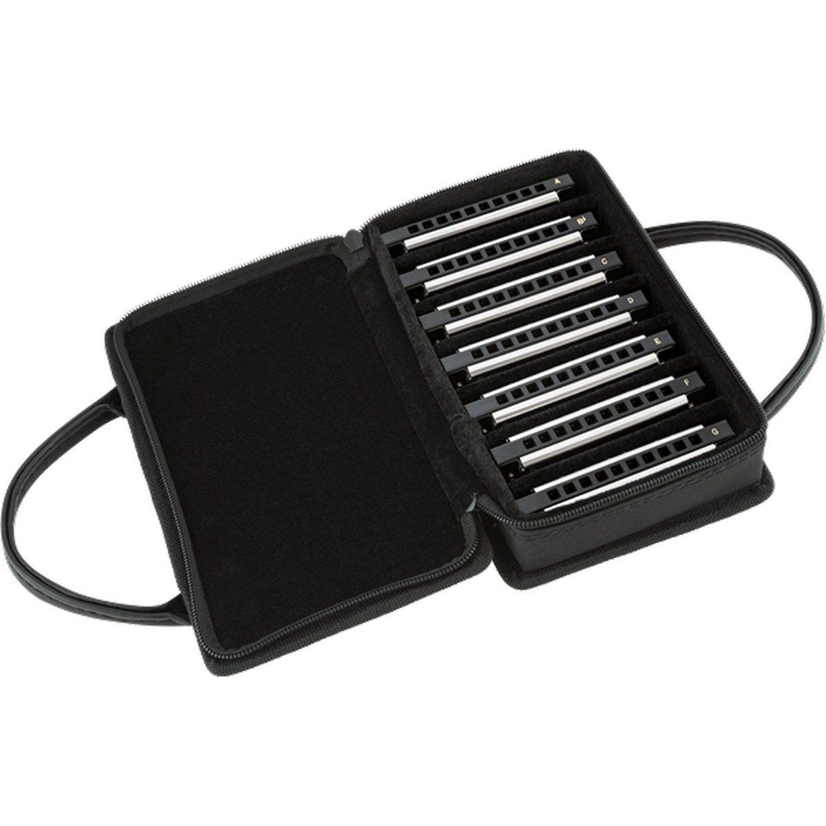 Set de armónicas Fender Blues Deluxe 7 tonalidades-3