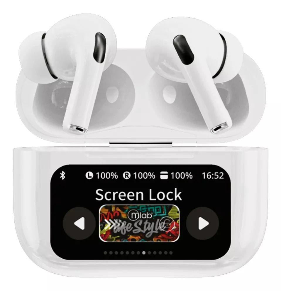 Mlab Audífono  Tws Cancelación De Ruido Screen Pro 5.0-0