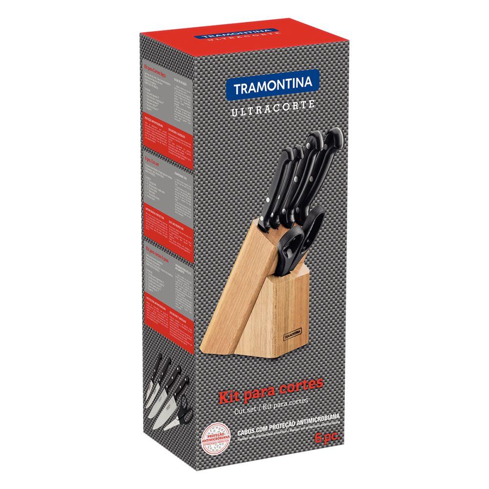 Juego De Cuchillos Tramontina Ultracorte 6 piezas-2