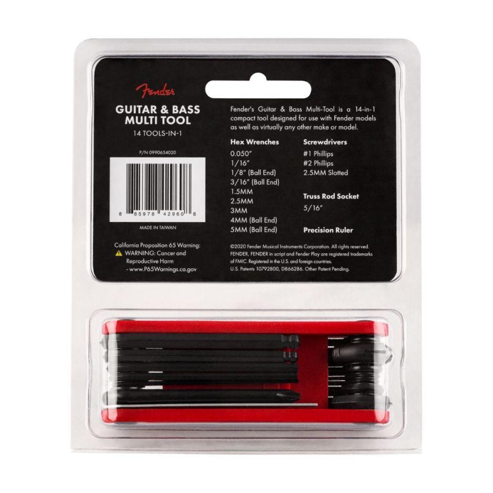 Multiherramienta Fender 14 en 1 para instrumentos-3