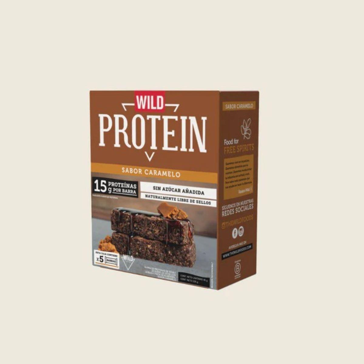 Wild Protein Caramelo 5 Unidades-0