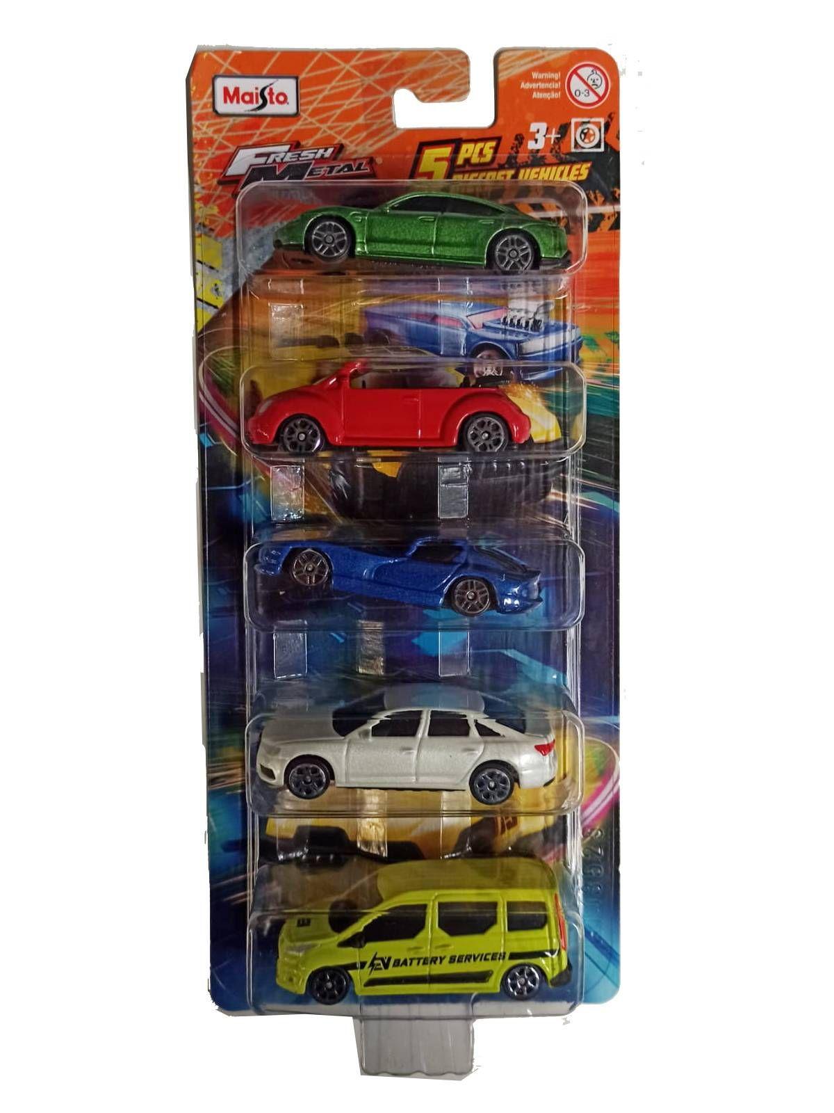 Vehículo Maisto Fresh Metal 5ud-0