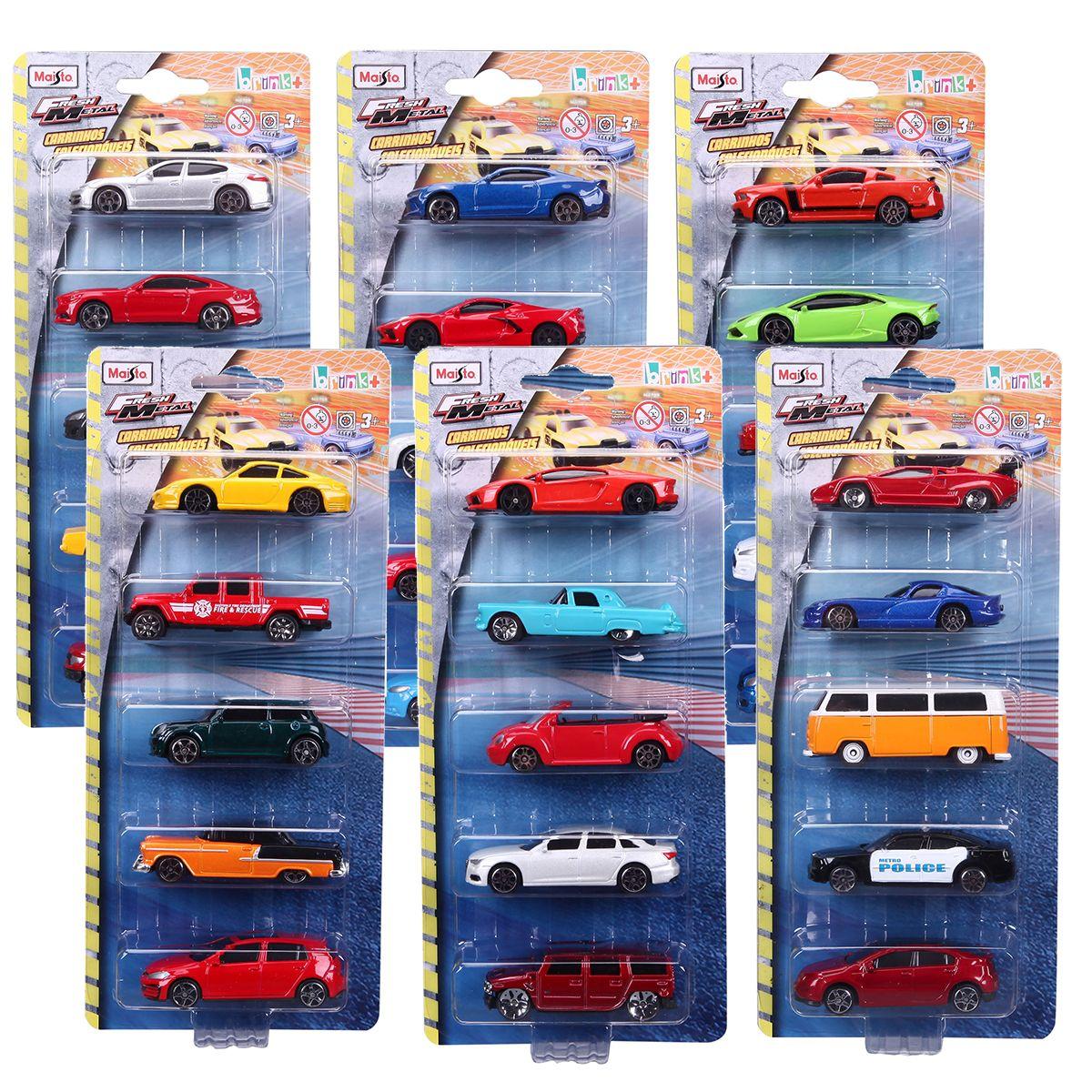 Vehículo Maisto Fresh Metal 5ud-5