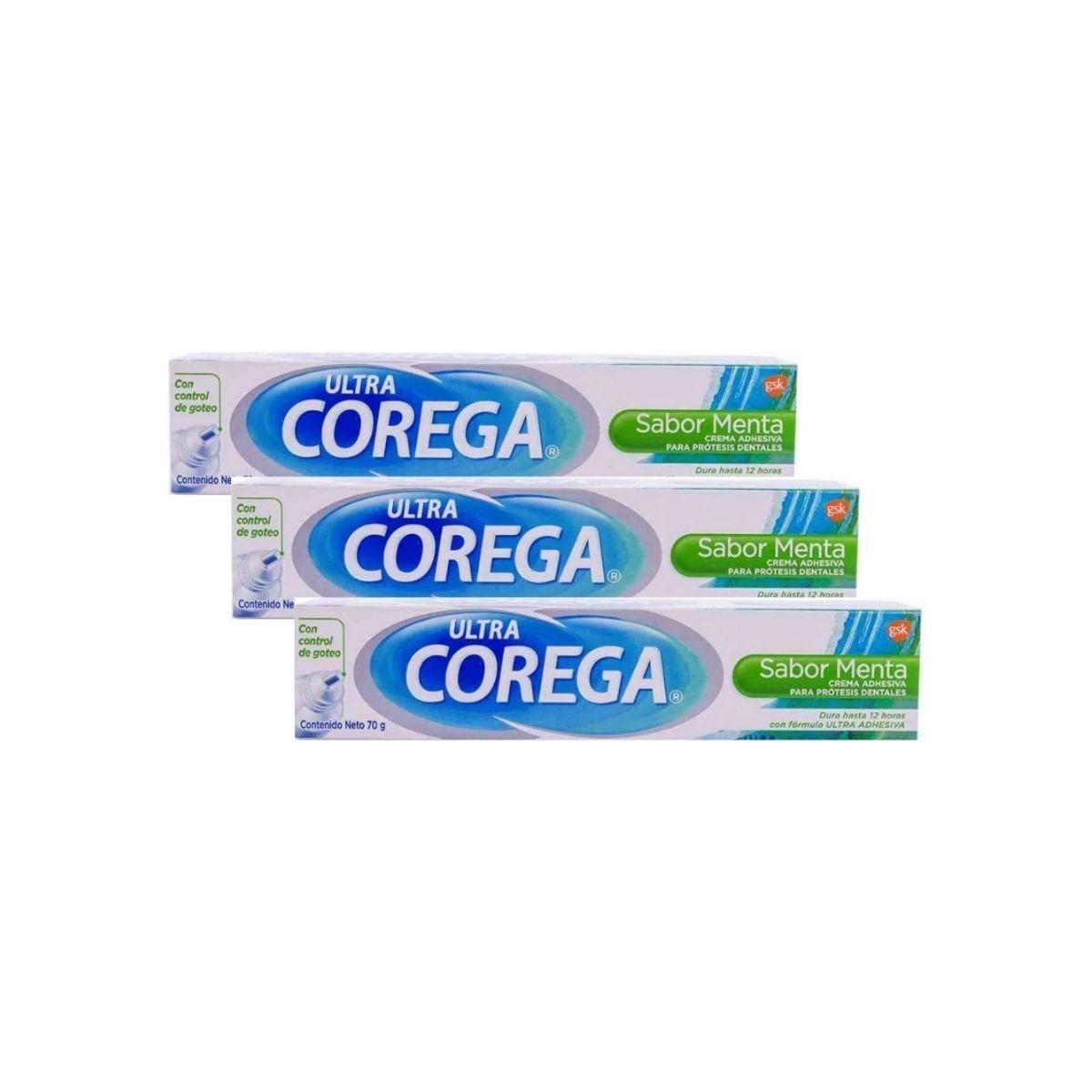 Adhesivo Prótesis Dental Corega Max Seal Fixative 70gr-1