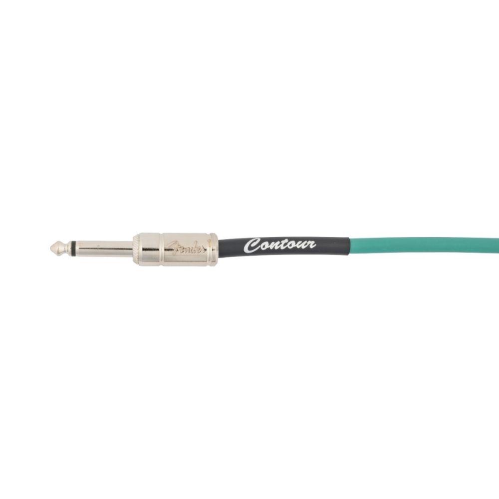 Cable instrumentos Contour 5,5m Fender Sherwood Green-2