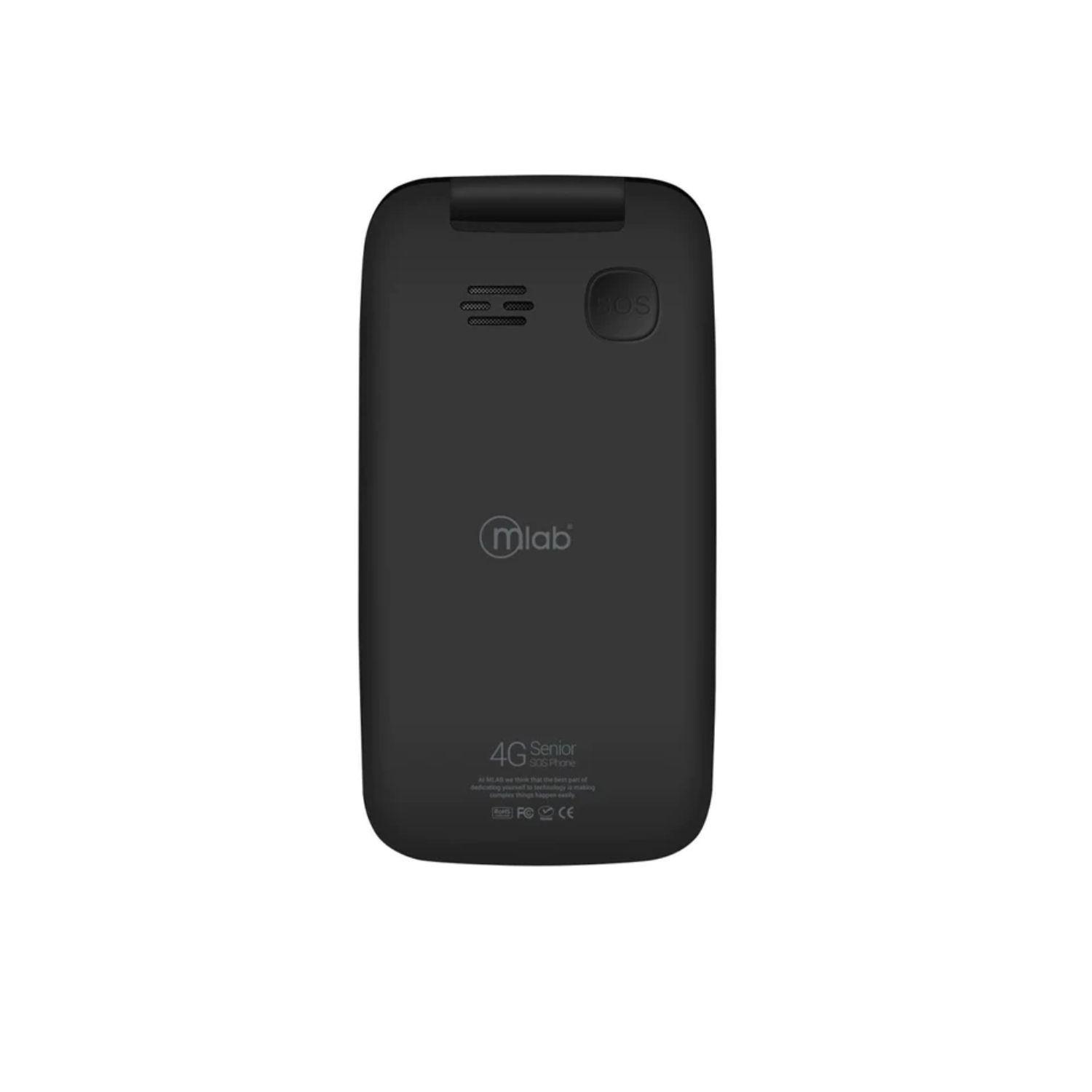 Celular Senior Mlab Shell Sos 4G Lte Negro-4
