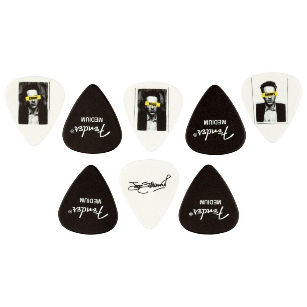 Lata de púas Joe Strummer medium Fender x8 unid.-2