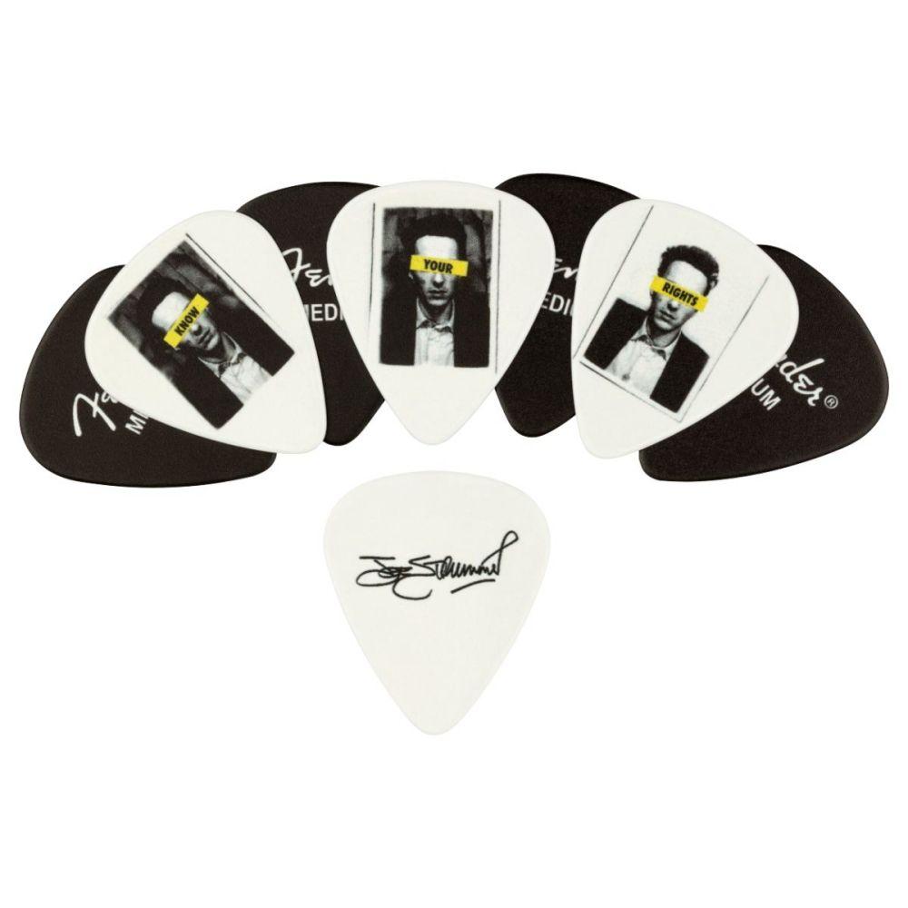Lata de púas Joe Strummer medium Fender x8 unid.-4
