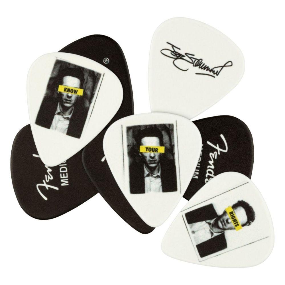 Lata de púas Joe Strummer medium Fender x8 unid.-5