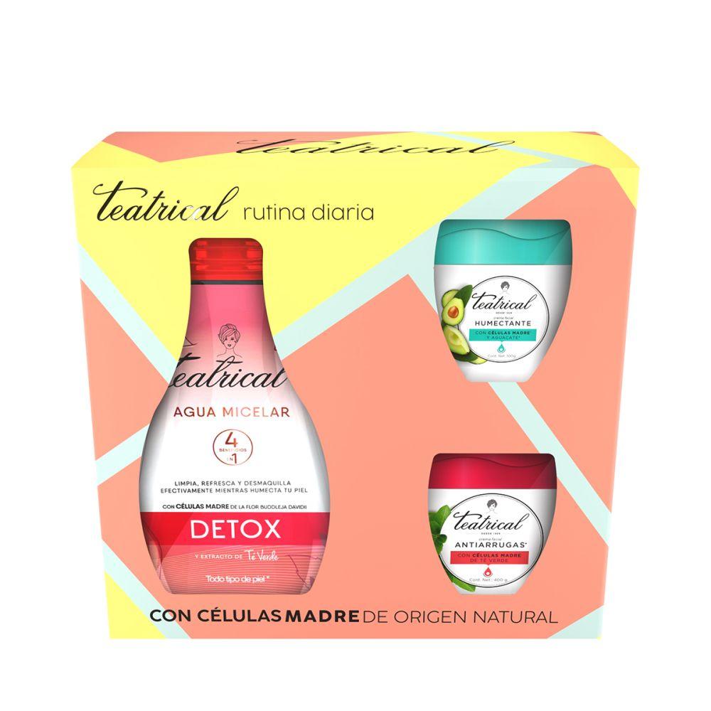 Estuche Teatrical Agua Micelar+ Humectante+ Antiarrugas 100g-0