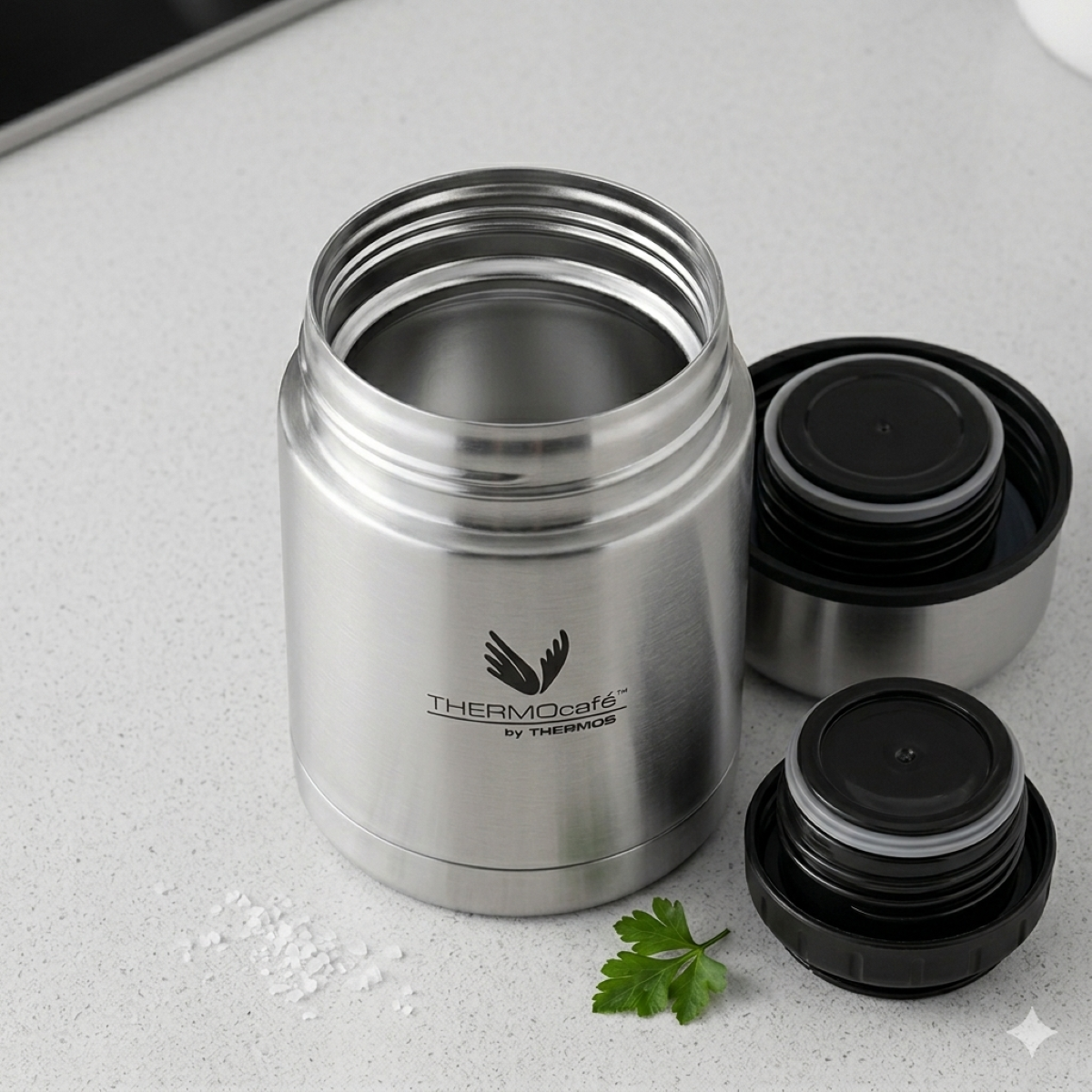 Termo Thermos Comida Thermocafé 500ml Acero Inox-1