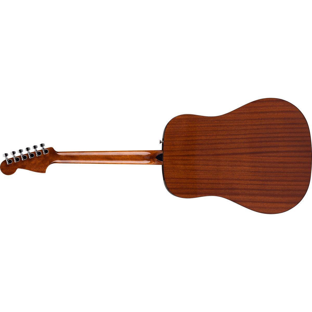 Guitarra Acústica Fender California Standard Redondo Natural-3