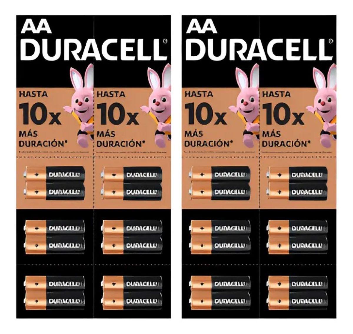 Pack 24 Pilas Alcalina Duracell 12 AA + 12 AAA En Tira-0