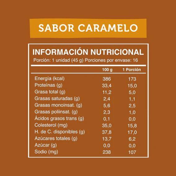 Barritas Wild Protein Caramelo x 16ud-3