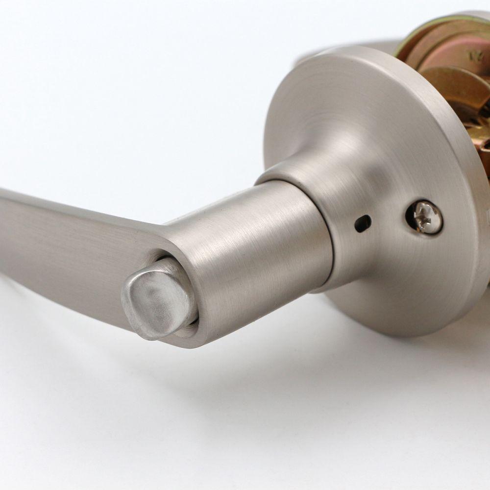 Odis Cerradura Tubular Con Manilla 203 Dormitorio Níquel-3