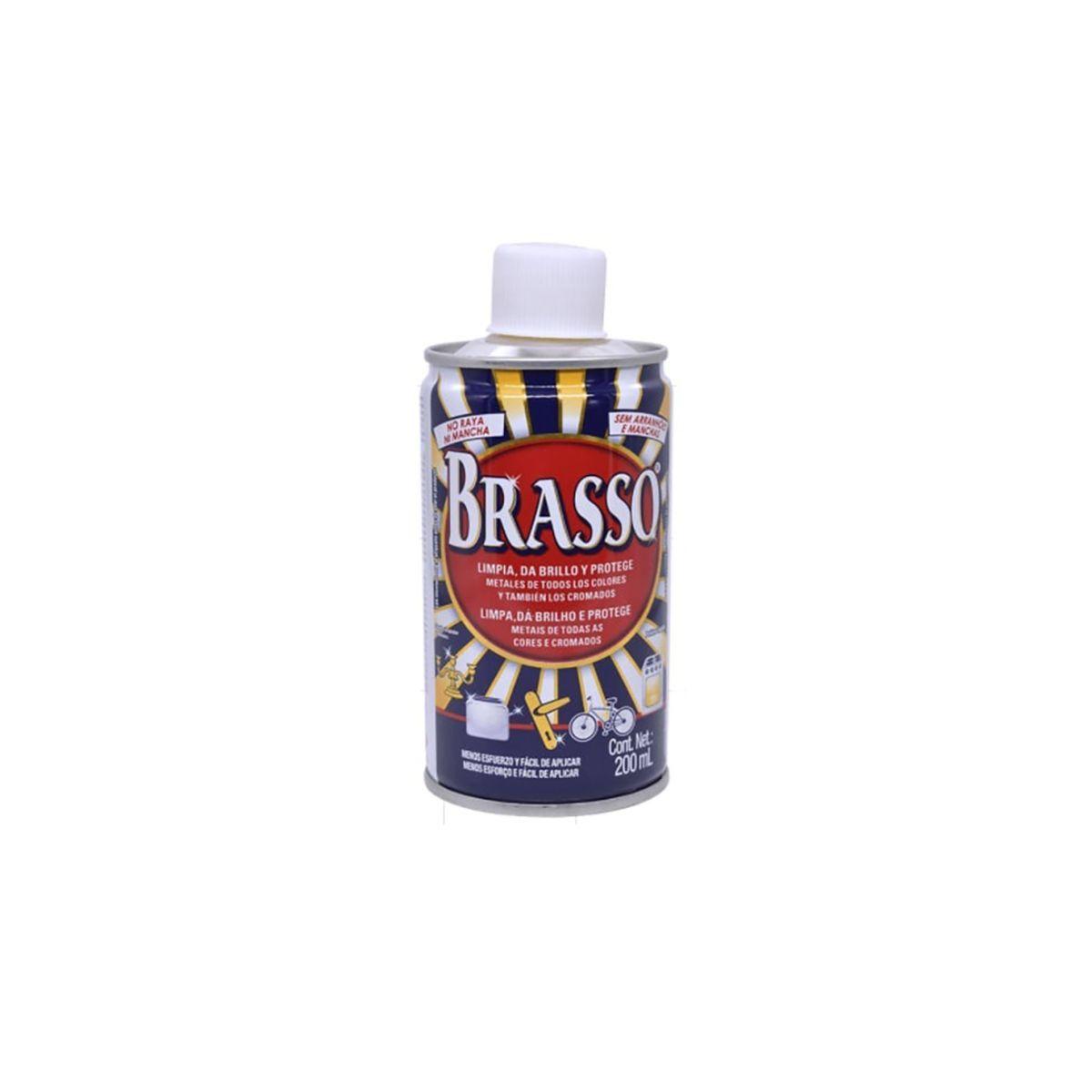Brasso 200ml Limpieza Y Brillo Profesional Para Metales-0